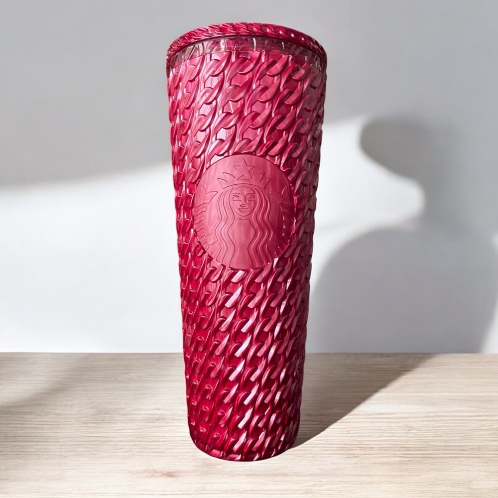 NEW STARBUCKS TUMBLER 24 oz W/STRAW